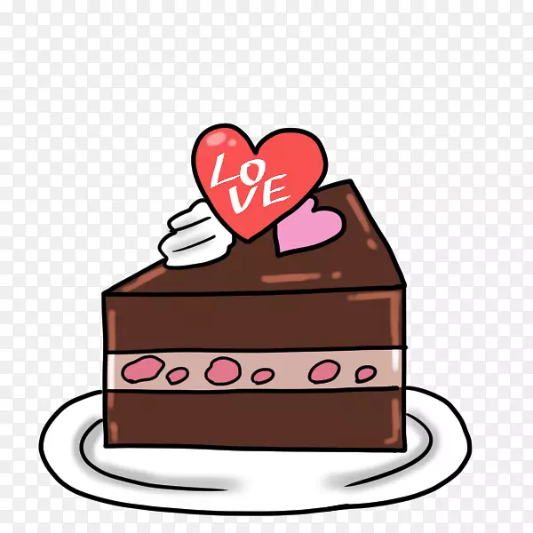 巧克力蛋糕奶油海绵蛋糕糖霜蛋糕巧克力蛋糕