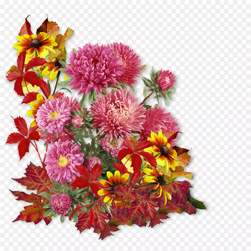 花束png图片花卉设计切花花卉