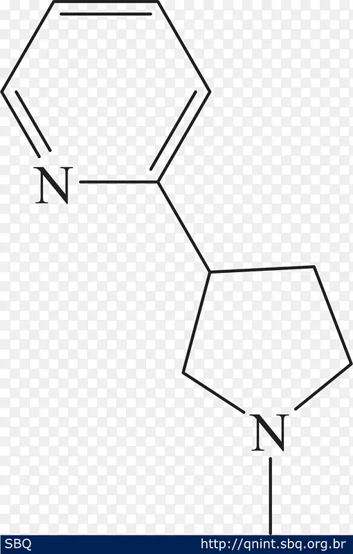 化学配方结构配方化学分子黑白米图
