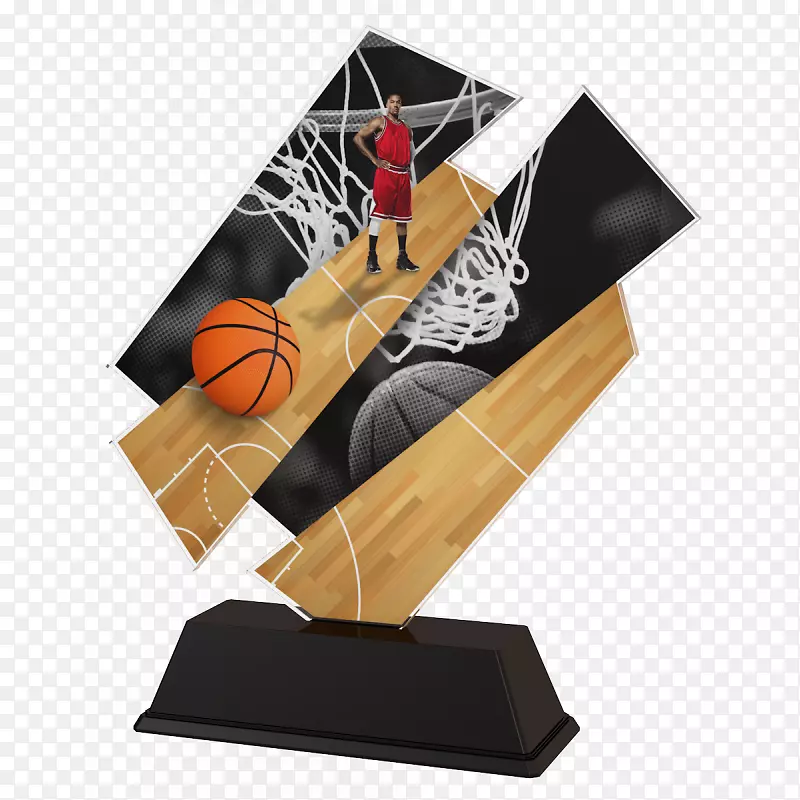 篮球运动员奖杯-排球奖杯