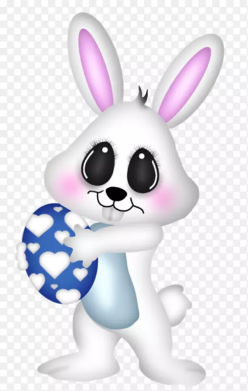 国内兔子复活节兔夹艺术兔-兔子