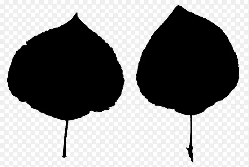 黑白-m叶轮廓线树