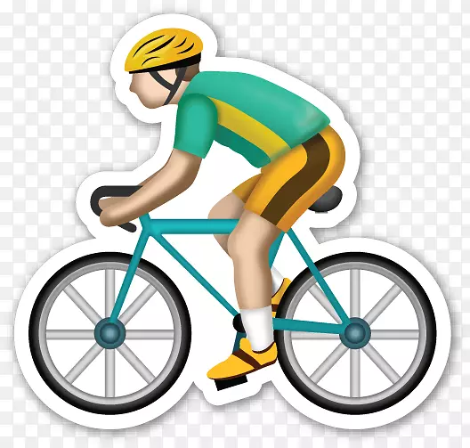 自行车表情符号