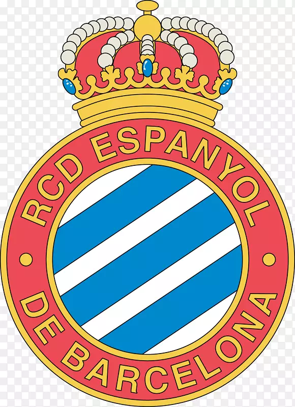 巴塞罗那RCD Espanyol la Liga足球标志-足球