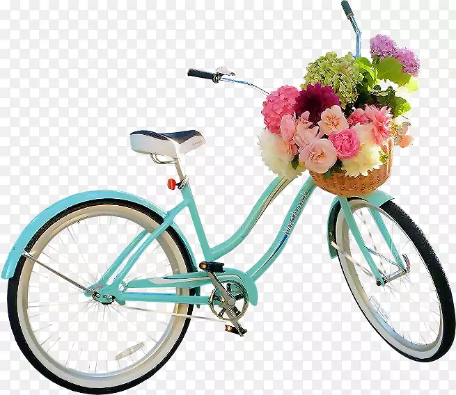 自行车车轮汽车png图片.自行车