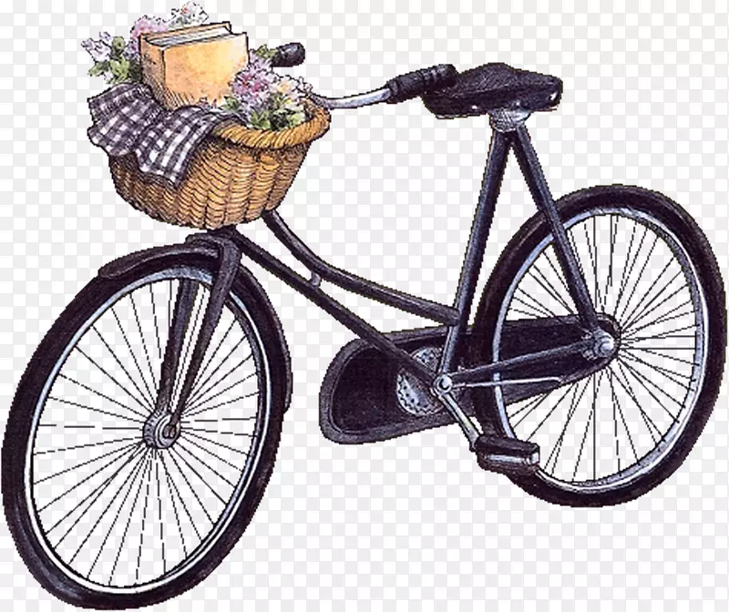自行车吉夫自行车形象女子-自行车