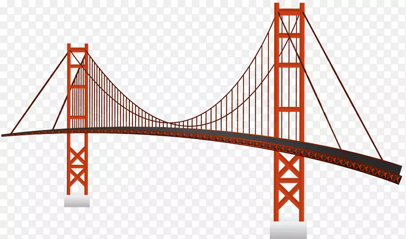 金门桥剪贴画png图片图像Mackinac桥-鬼旗