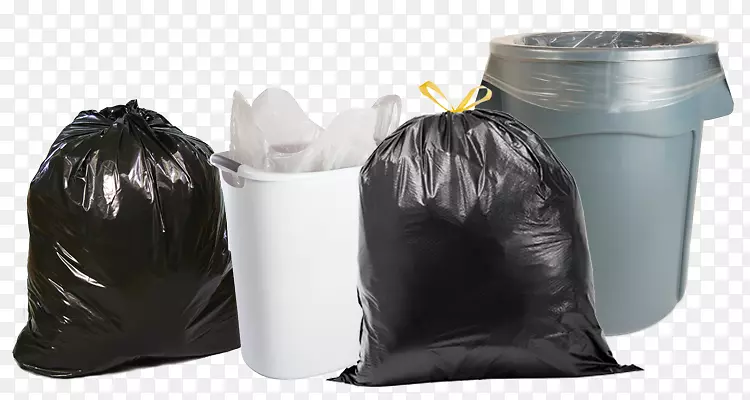 塑料袋，垃圾桶和废纸篮.袋