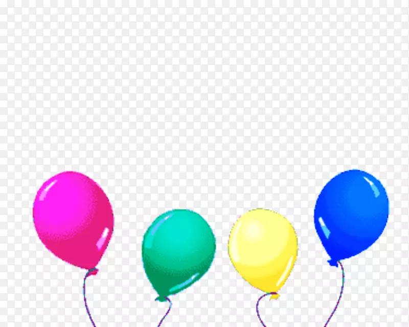 生日蛋糕气球礼物-气球