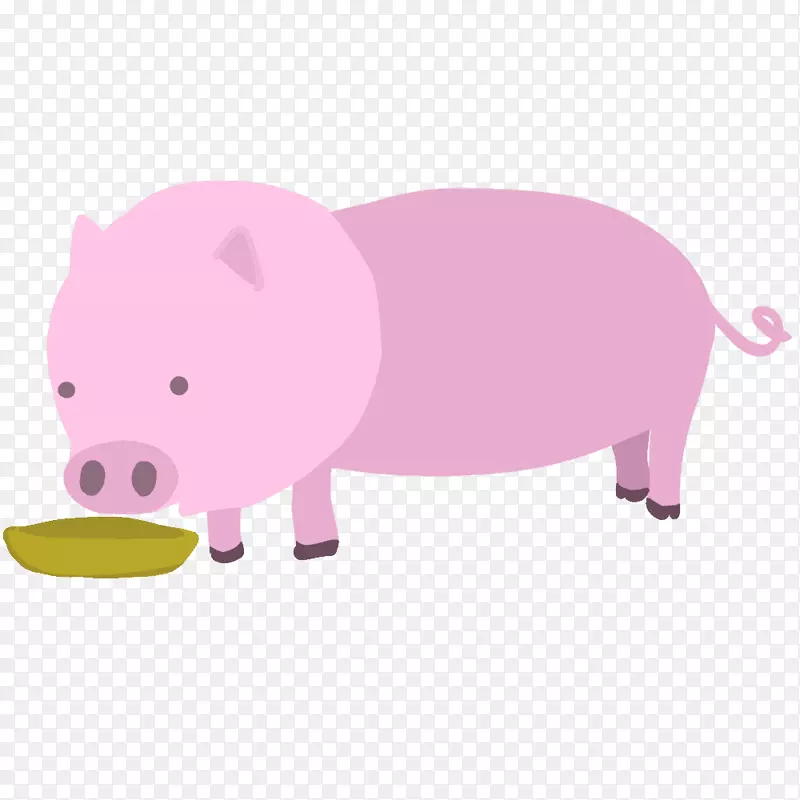 家猪猪肉家畜图例-猪