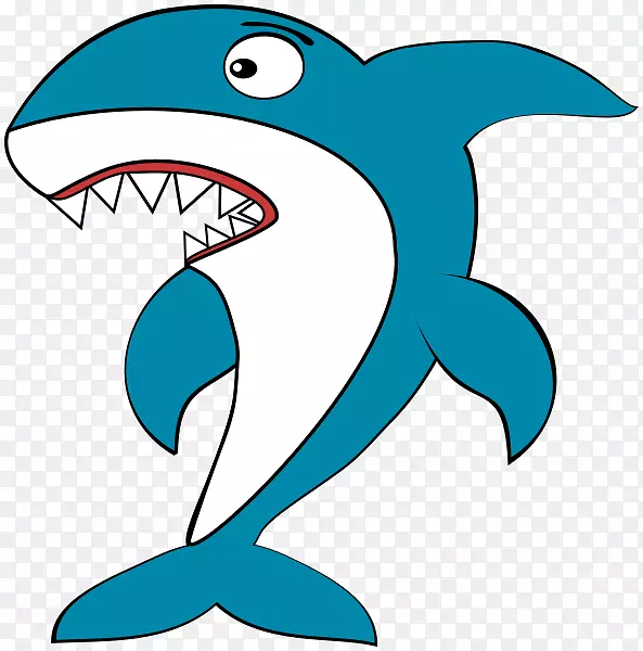 大白鲨文字搜索剪贴画免费内容-鲨鱼
