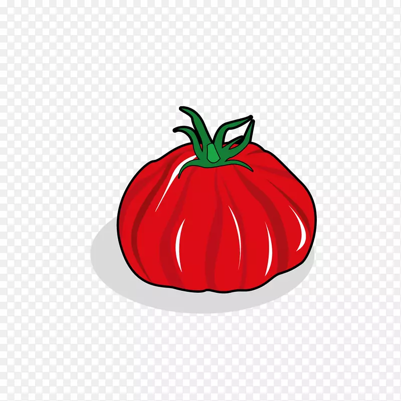 番茄剪贴画草莓食品辣椒-番茄