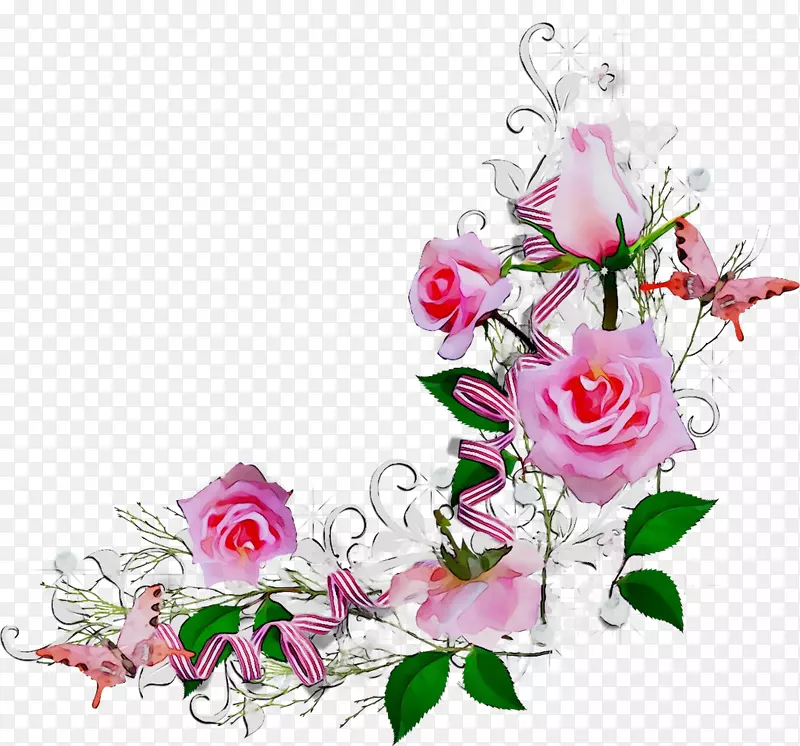 花园玫瑰切花花型花束