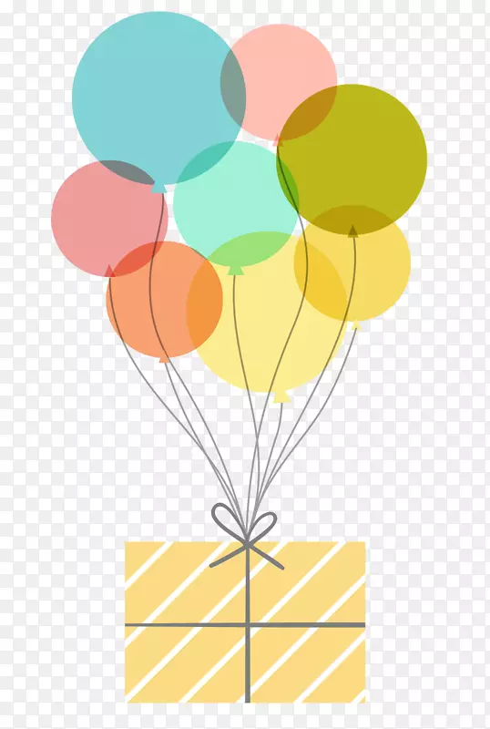 生日礼物图像图形png图片卡通气球