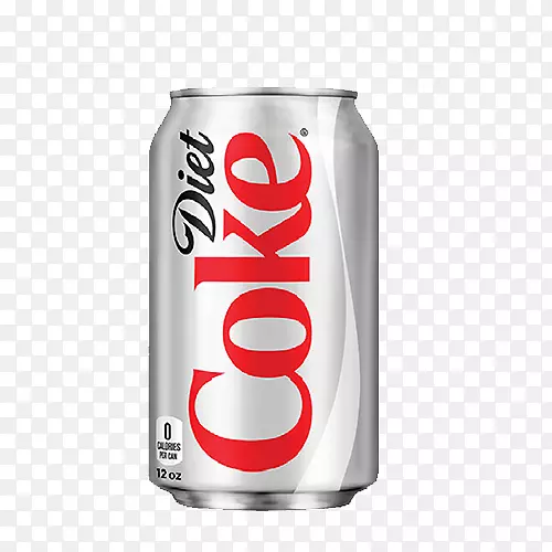 碳酸饮料饮食，喝可口可乐公司的健怡可乐。
