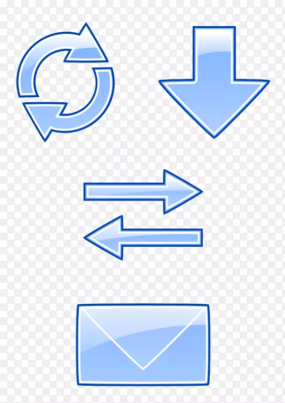 计算机图标电子邮件剪贴画可伸缩图形开放部件-电子邮件