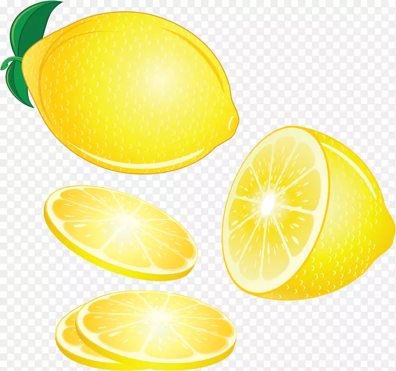 柠檬夹艺术水果-柠檬