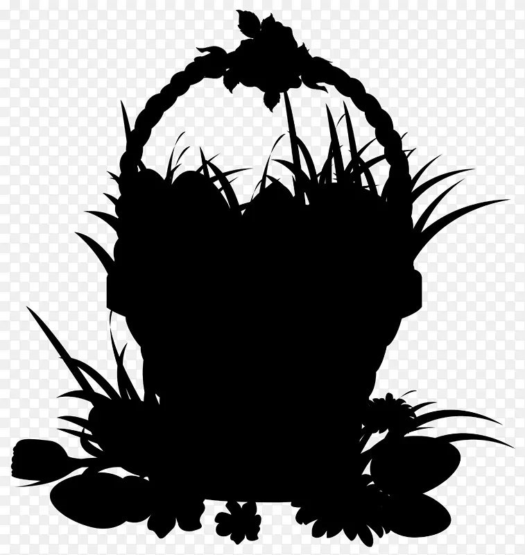 剪贴画插花剪影桌面壁纸电脑
