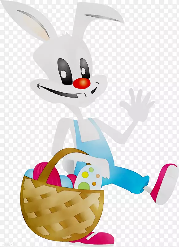复活节兔子剪贴画复活节彩蛋