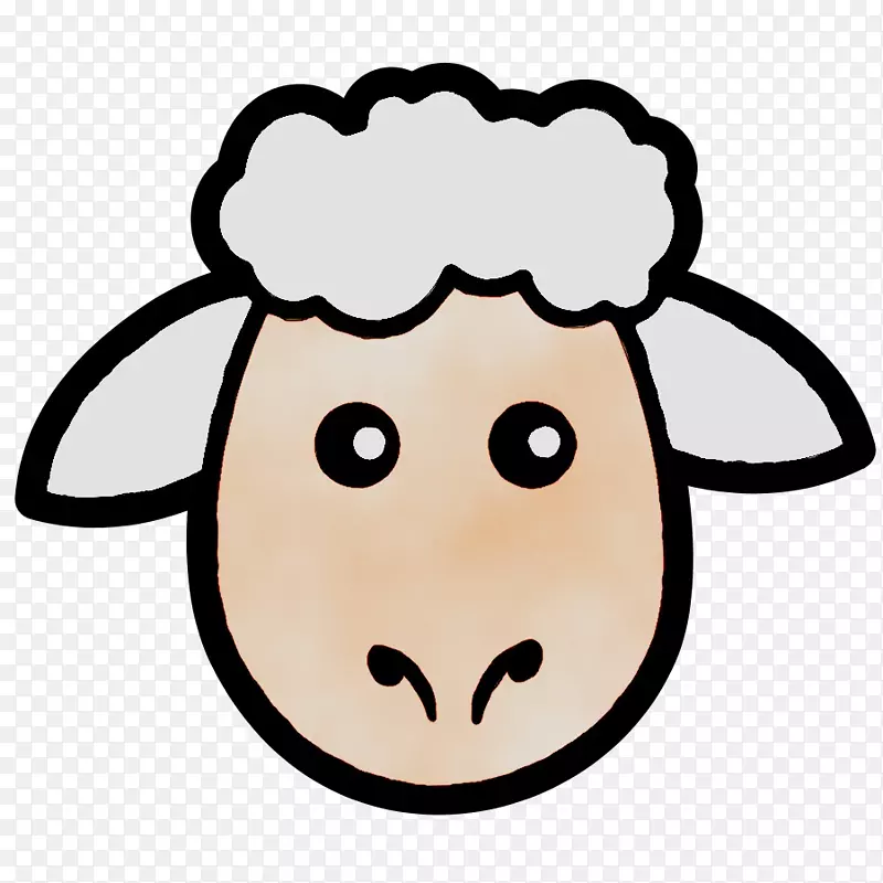 萨福克羊美利奴电脑图标剪辑艺术养羊