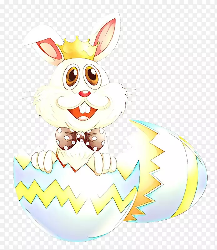 复活节兔子剪贴画复活节彩蛋插图