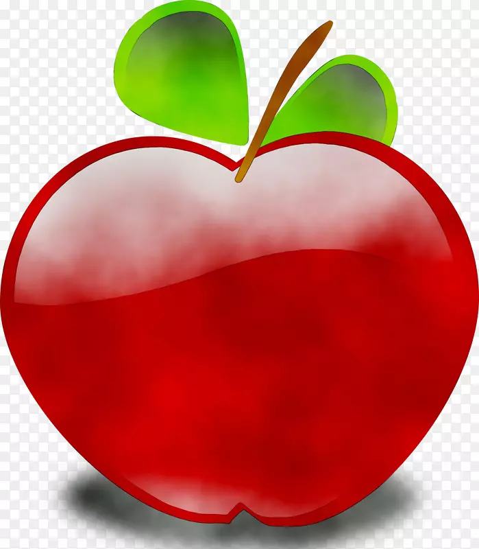 剪贴画糖果苹果插图食品