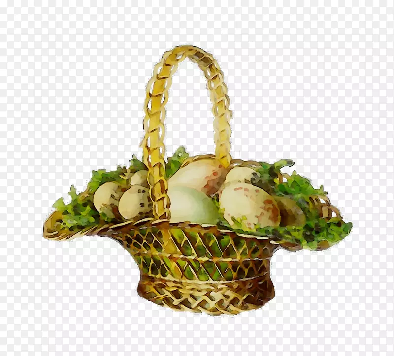 复活节兔子篮子复活节彩蛋