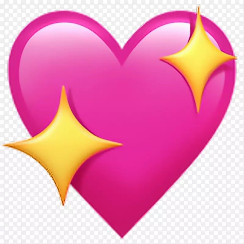 iphone x表情剪辑艺术IOS心脏-表情符号