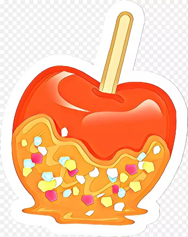 糖果苹果水果夹艺术焦糖苹果