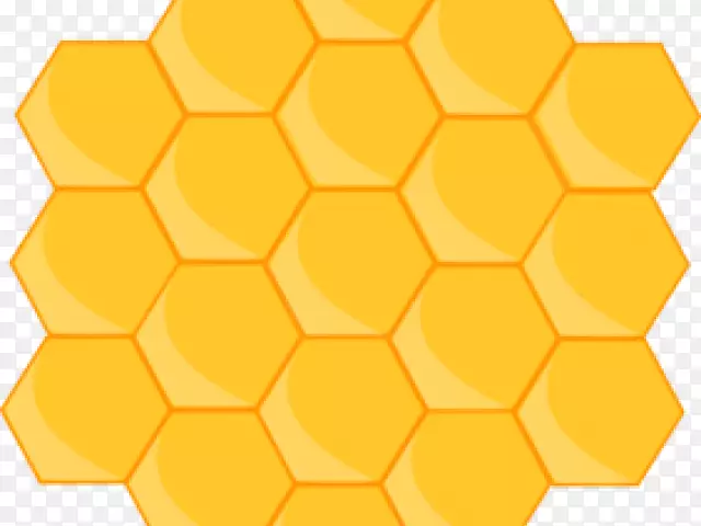 png图片蜂巢夹艺术蜜蜂边界和框架.蜜蜂