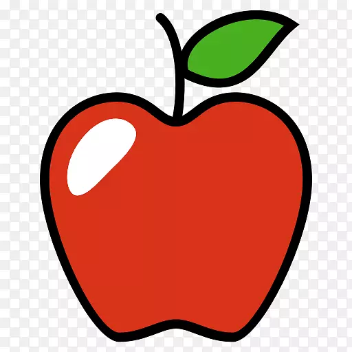 苹果剪贴画电脑图标png图片果汁-苹果与书