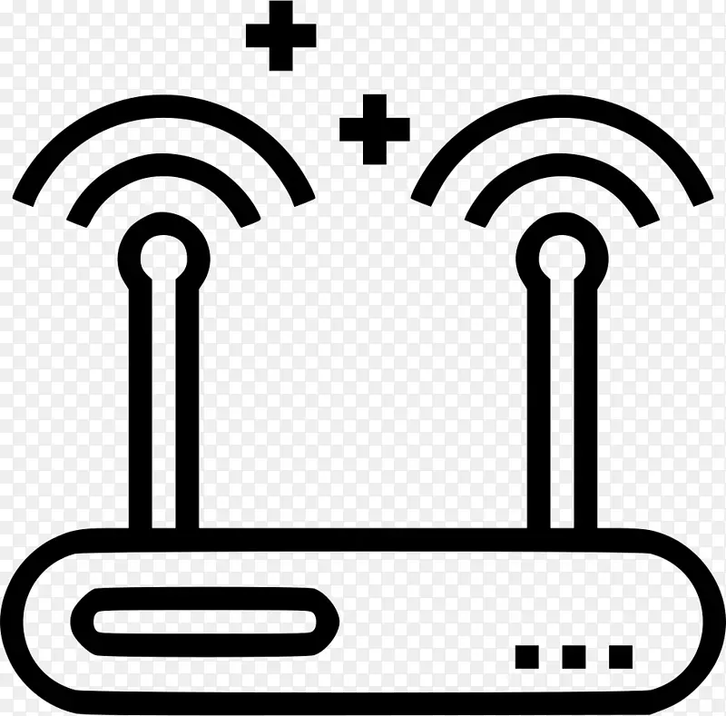 计算机图标wi-fi internet无线封装PostScript路由器图标png在linewebfonts上