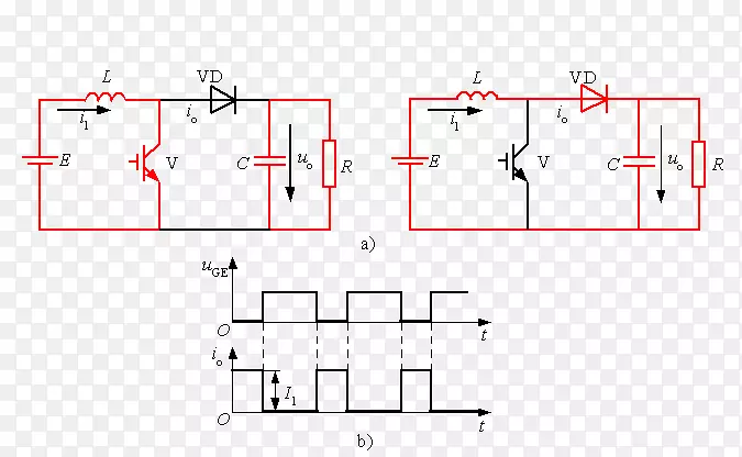 Boost变换器斩波器dc到dc变换器直流降压变换器