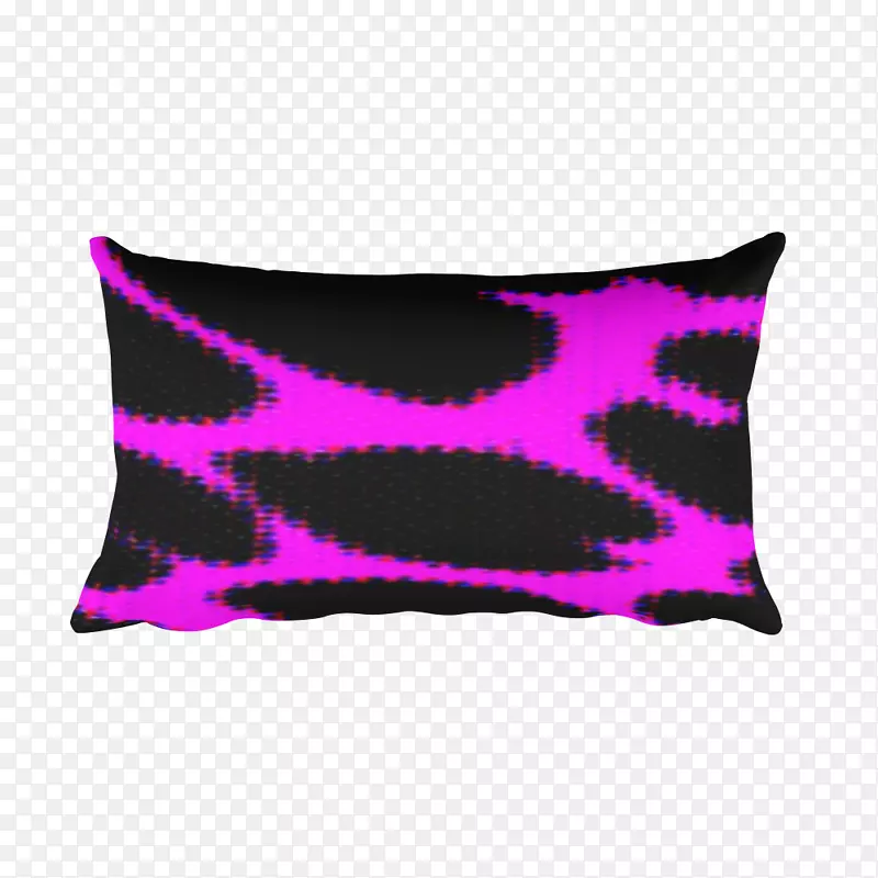 抛枕头靠垫图案矩形粉红色m-大力士插图