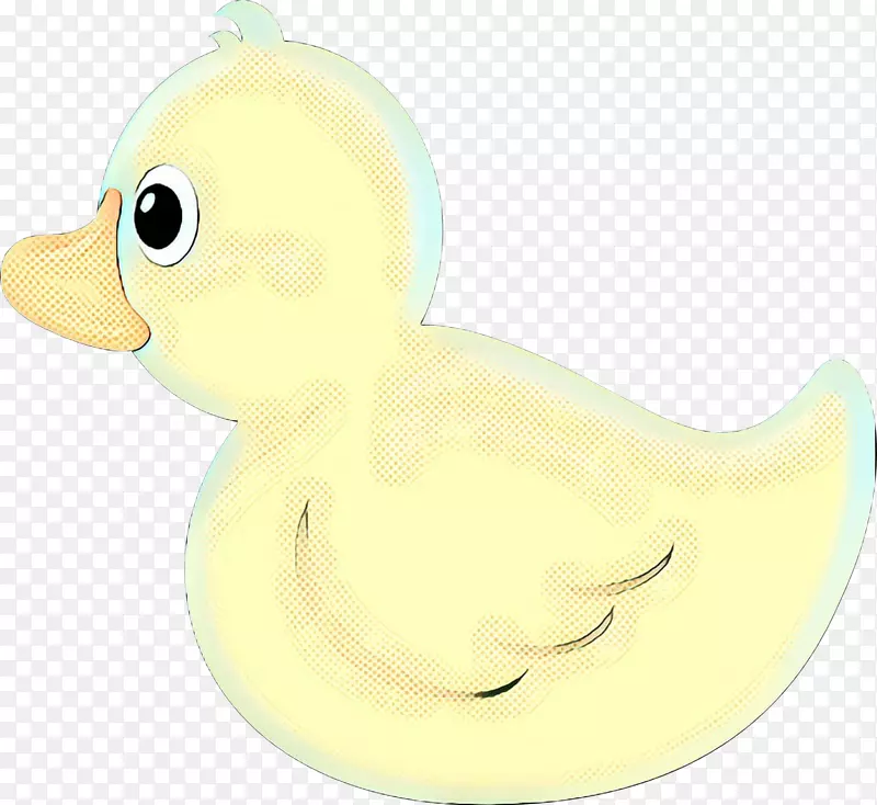 鸭子雕像卡通喙动物