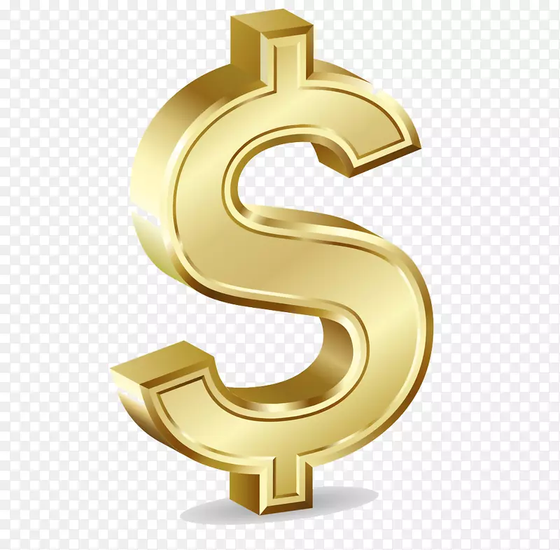 货币符号图形剪贴画美元签名美元半美元巴布亚新几内亚理发师