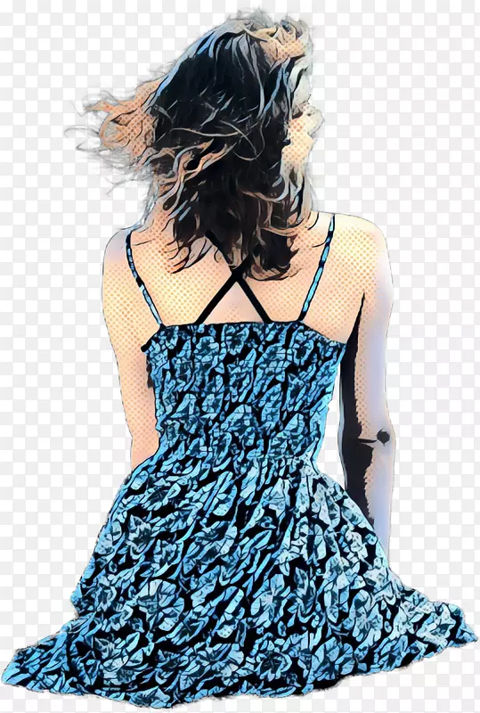 鸡尾酒礼服时尚照