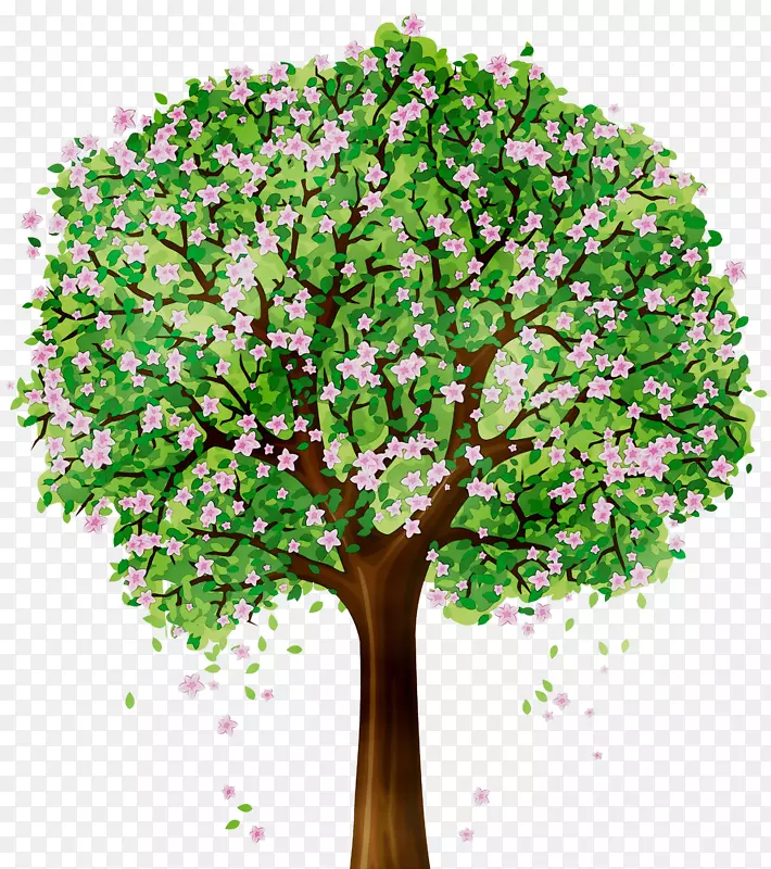 树木剪贴画花卉png图片图像