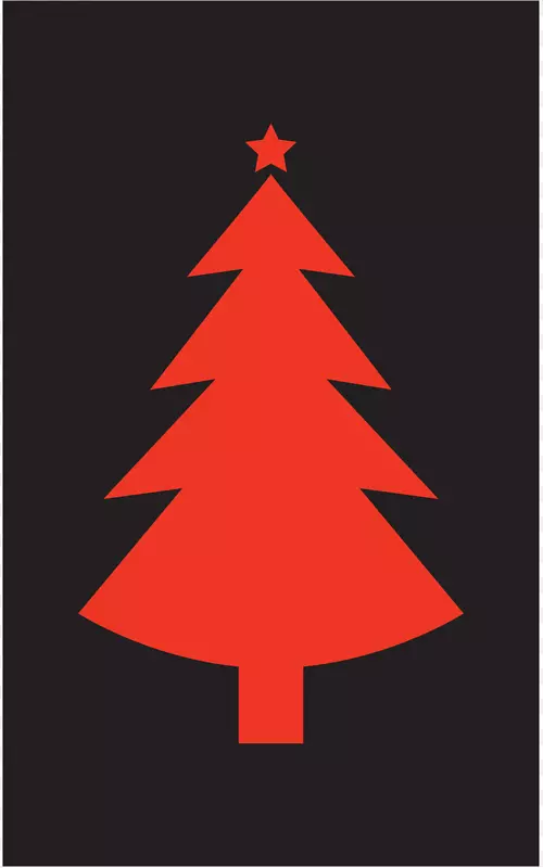 圣诞树圣诞节插画图形圣诞装饰品