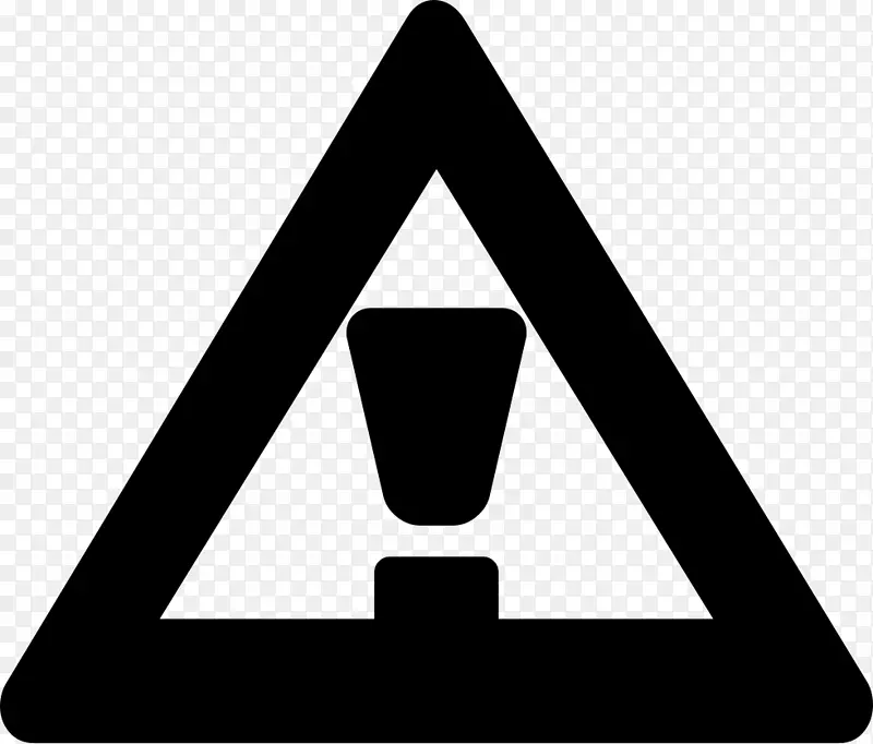 警告标志象形文字三角形氧化剂符号警告标志png
