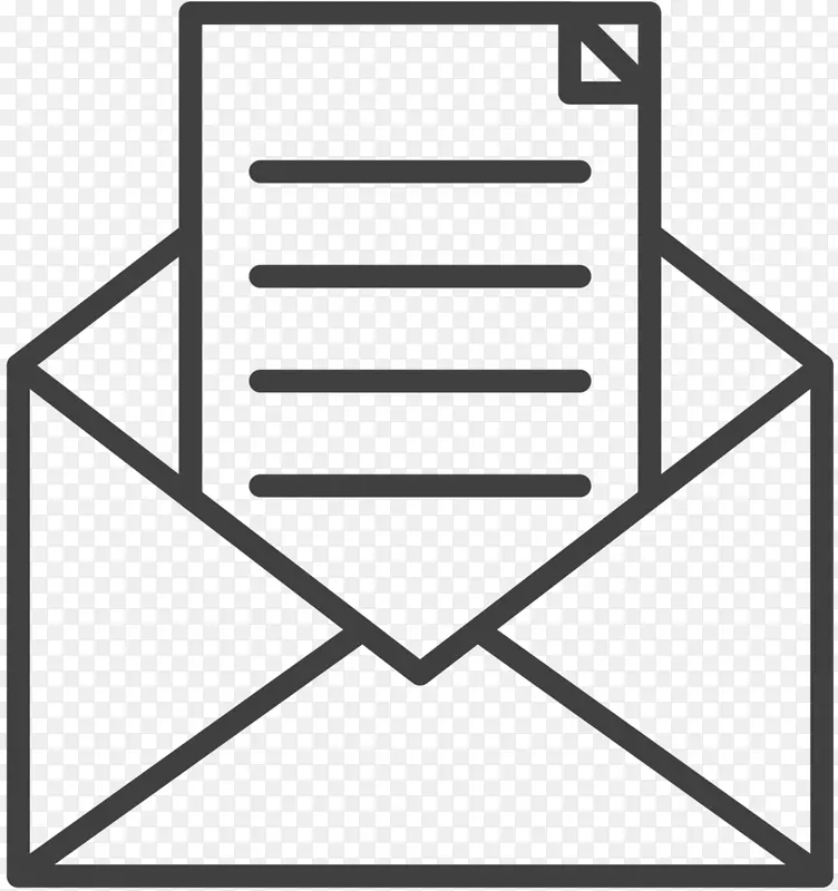 电子邮件图形电脑图标插图平面设计