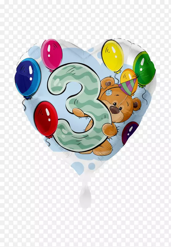 玩具气球，生日，阳光，独角兽，跳蚤，飞碟，心脏气球-PNG zum
