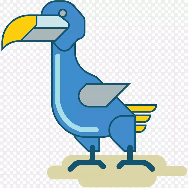 喙式png图片鸟土坯光品店卡通