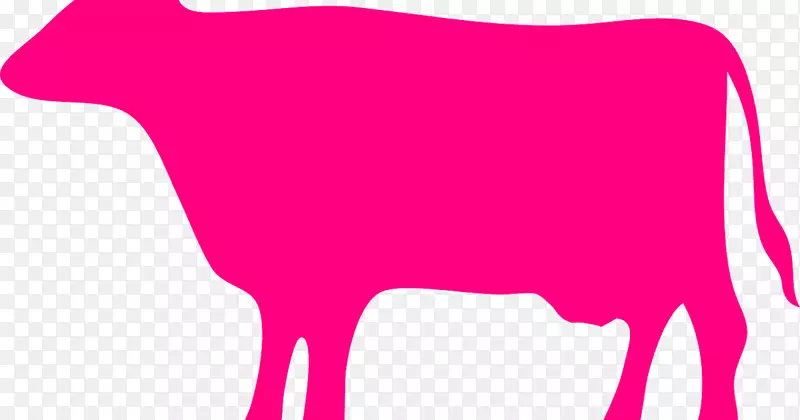 安格斯牛、荷斯坦牛、弗里西亚牛、泽西牛、牛肉牛、小牛-肉轮廓