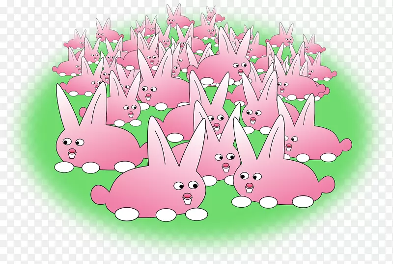 兔子复活节兔子形象