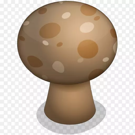 电脑图标png图片食用菌普通蘑菇