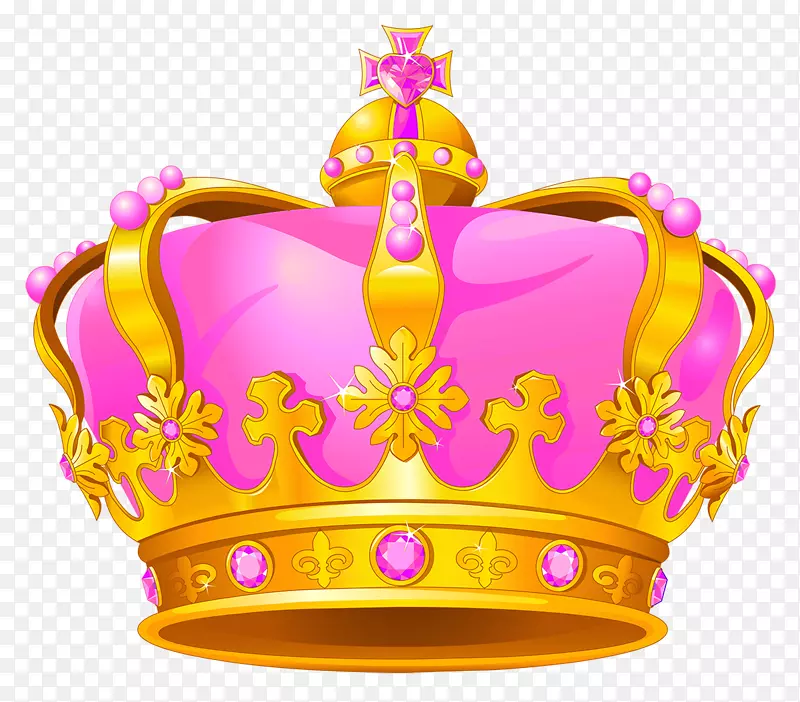 png图片剪贴画女王伊丽莎白女王王冠太后王位-粉红色标志PNG透明