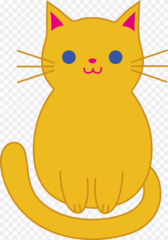 猫夹艺术免费内容猫卡通PNG可爱