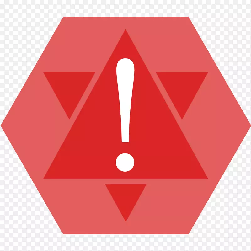 三角标志线品牌-警示标志PNG剪贴画
