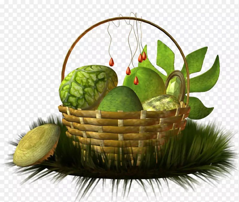 食用水果，花盆，png图片，平滑-剪影，复活节草，png彩蛋